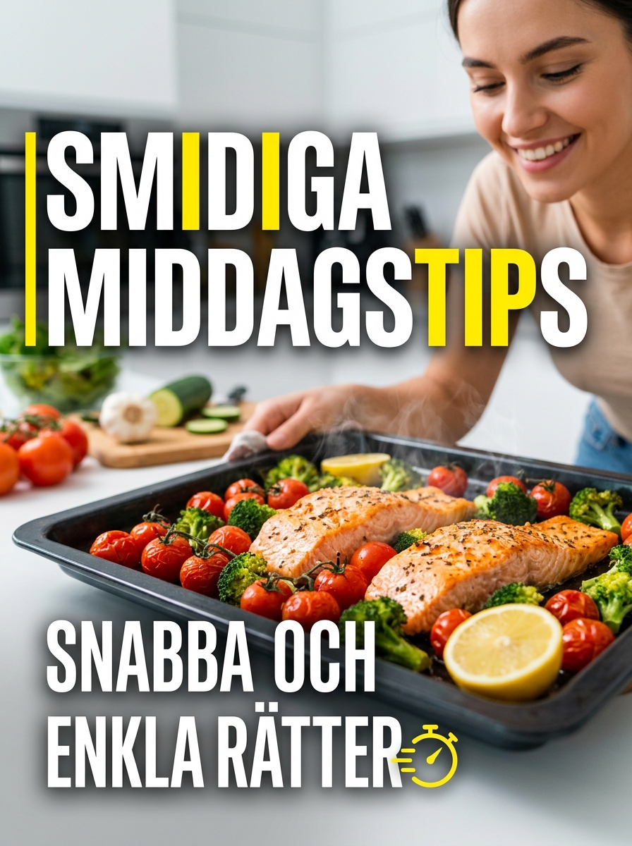 Middagstips utan krångel – snabba och enkla rätter